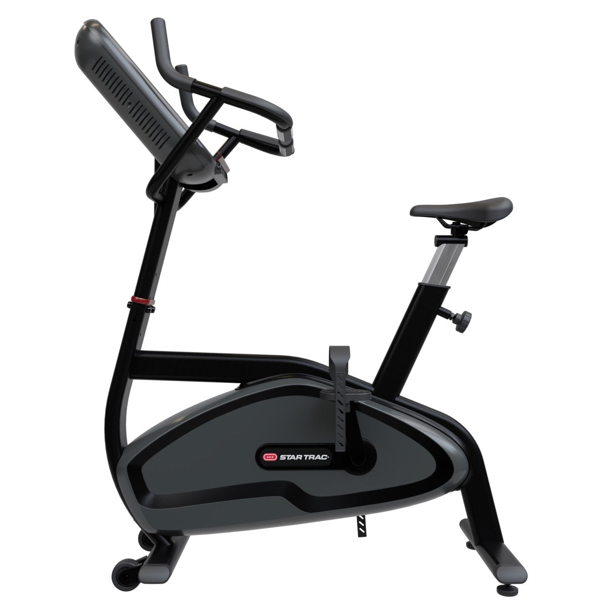 Star Trac 4 Series Upright Bike with 10″ Touchscreen – Ideal for Condo, Apartment, Hotels, School Gyms & Corporate Fitness - Fitness Depot Commercial Toronto