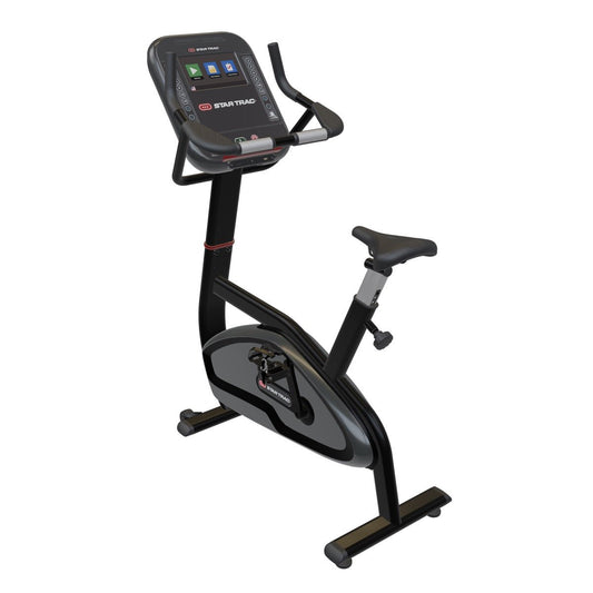 Star Trac 4 Series Upright Bike with 10″ Touchscreen – Ideal for Condo, Apartment, Hotels, School Gyms & Corporate Fitness - Fitness Depot Commercial Toronto
